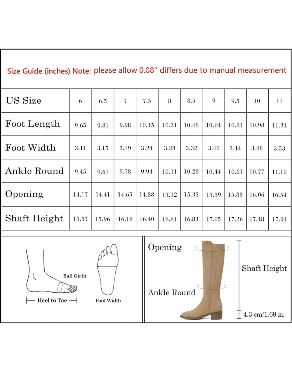 Women’s Knee High boots